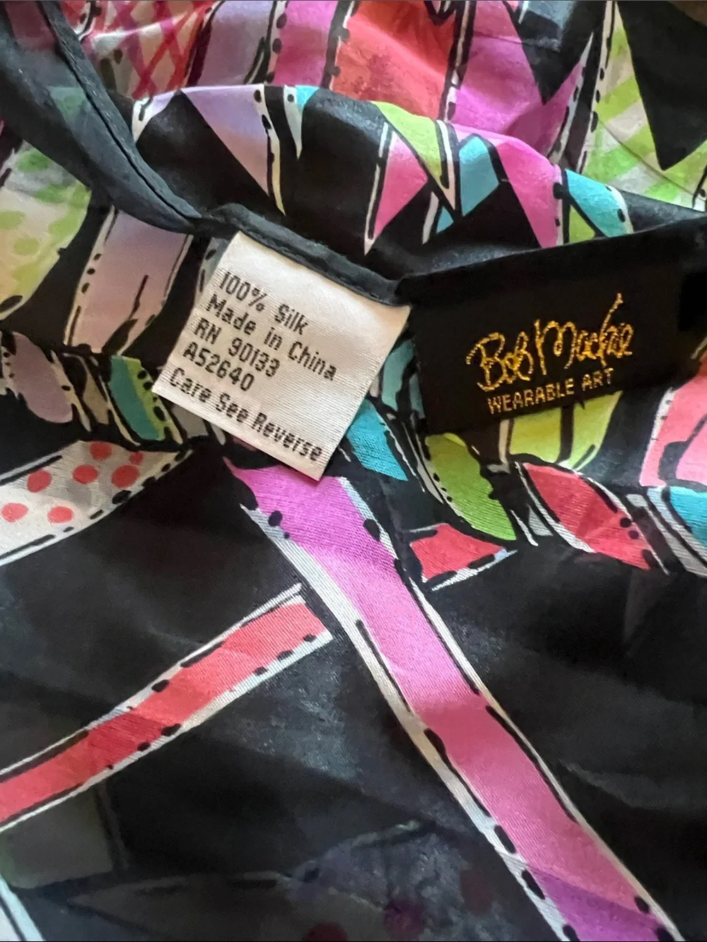 Bob Mackie lightweight sheer
